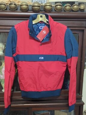 Women's/Juniors 3 Button Nylon Pullover CB Sports NWT